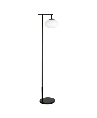 Hudson & Canal 68" Metal Blume Tall Arc Floor Lamp