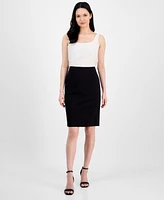 Anne Klein Women's Knee-Length Pencil Skirt