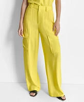 Dkny Women's Crinkle-Texture Pants