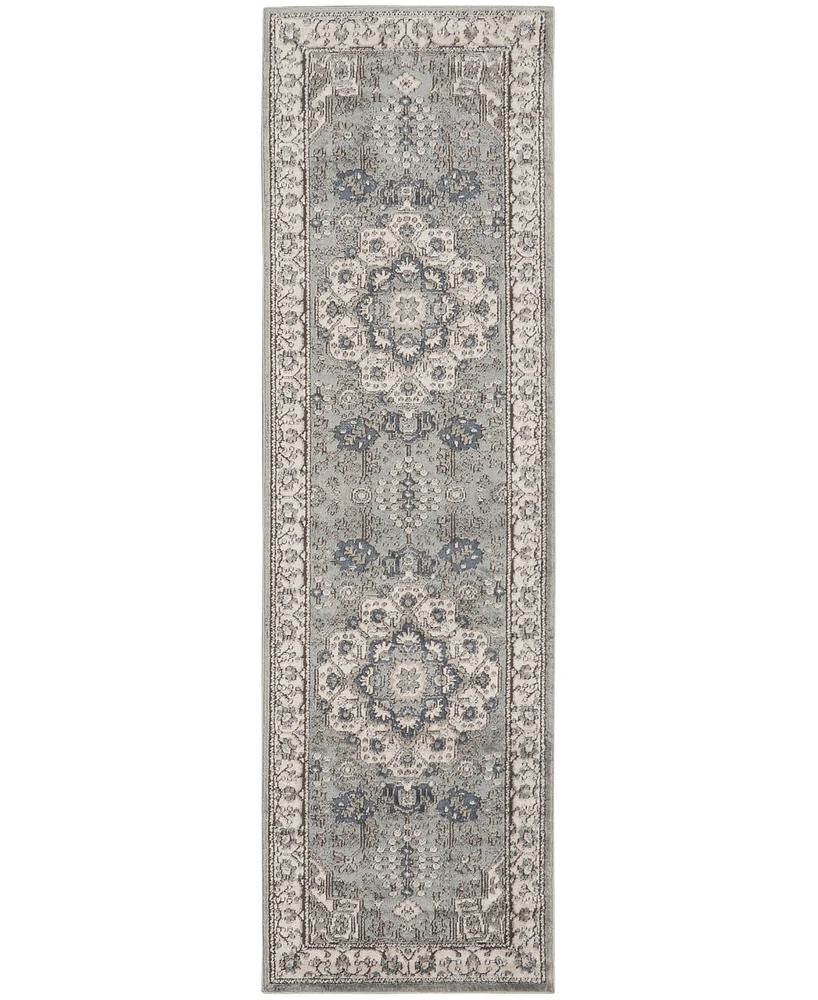 Nourison Home Quarry QUA07 2'2"x7'6" Runner Area Rug