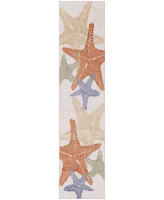 Nourison Home Aloha ALH28 2'3"x8' Runner Area Rug