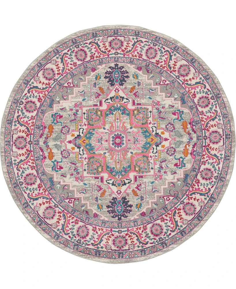 Nourison Home Passion PSN20 8'x8' Round Area Rug