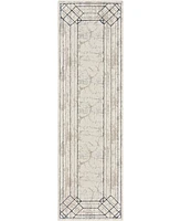 Nourison Home Glitz GLZ03 2'3"x7'6" Runner Area Rug