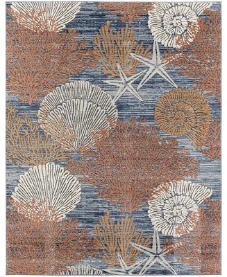 Nourison Home Seaside SDS04 7'10"x9'10" Area Rug