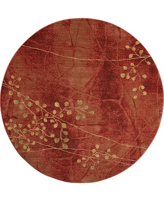 Nourison Home Somerset ST74 7'9"x7'9" Round Area Rug