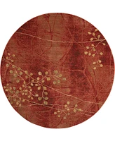 Nourison Home Somerset ST74 7'9"x7'9" Round Area Rug