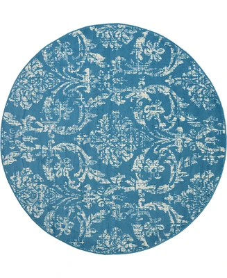 Nourison Home Jubilant JUB09 5'3"x5'3" Round Area Rug