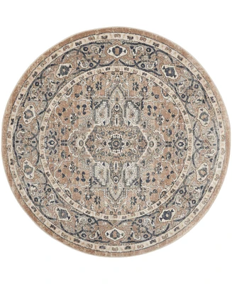 Nourison Home Quarry QUA05 4'x4' Round Area Rug