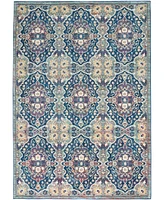 Nourison Home Ankara Global ANR16 5'3"x7'6" Area Rug