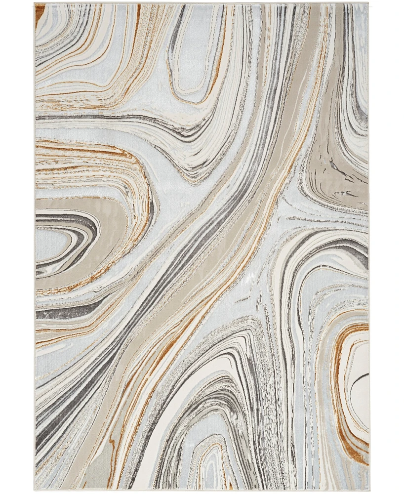 Nourison Home Glitz GLZ21 5'3"x7'3" Area Rug