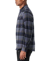 Bass Outdoor Men's Classic Fit Plaid Button-Front Stretch Flannel Shirt