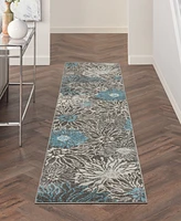 Nourison Home Passion PSN17 2'2"x10' Runner Area Rug