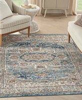 Nourison Home Quarry QUA11 3'9"x5'9" Area Rug