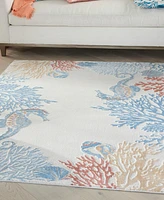 Nourison Home Seaside SDS03 5'3"x7'3" Area Rug