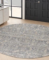 Nourison Home Lynx LNX08 7'10"x7'10" Round Area Rug