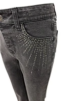 Imperial Star Girls Sunburst Bling Flare Jean