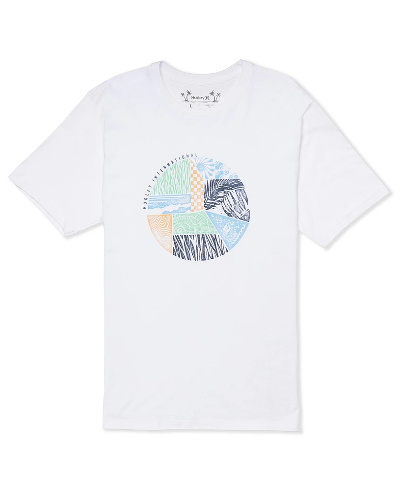 Hurley Men's Everyday Circle Scape Short Sleeve T-Shirt