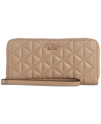 Guess Kori Slg Large Zip Around Wallet