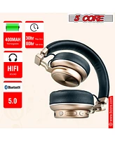 5 Core Bluetooth Headphones Over Ear Noise Cancelling Headset Stereo Headphone