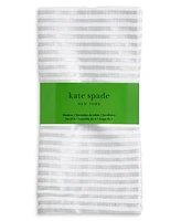 Kate Spade New York Hand Painted Shirting Stripe Napkin 20" x 20", Set of 4