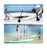 SereneLife Free Flow Stand-Up Paddle-Board (Sup), 11 ft.