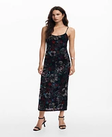 Desigual Women's Mesh combo dress