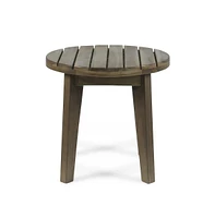 Simplie Fun Outdoor 3-Piece Wood Patio Seating Set