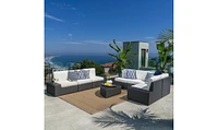 Santa Cruz Outdoor 8-piece Sectional Set