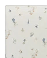 Crane Baby Infants Cove Sea Life Fitted Crib Sheet