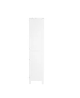 Streamdale Furniture 70.87" Tall Kitchen Pantry, Storage Cabinet, Kitchen Cabinet, Drawer and Adjustable Shelves, for Kitchen, Dining Room, White