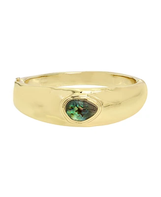 Robert Lee Morris Soho Abalone Molten Bangle Bracelet