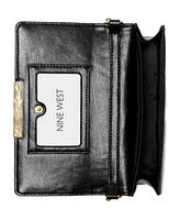 Nine West Women's Mirabella Phone Chain Crossbody Wallet