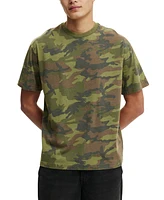 Cotton On Men's Camo Loose Fit T-Shirt