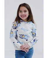 Bluey Toddler Girls Fleece Hoodie