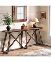 Tribesigns Farmhouse Console Table for Entryway: 70.9