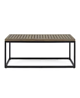 Modern Acacia Wood Bench: Elegance And Comfort For Your Outdoor Oasis