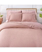 Chanasya Premium Clipped Duvet Set