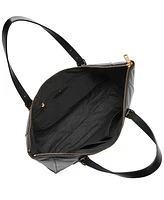 Fossil Carlie Leather Tote Bag