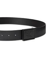 Calvin Klein Men's Track Lock Ck Logo Belt