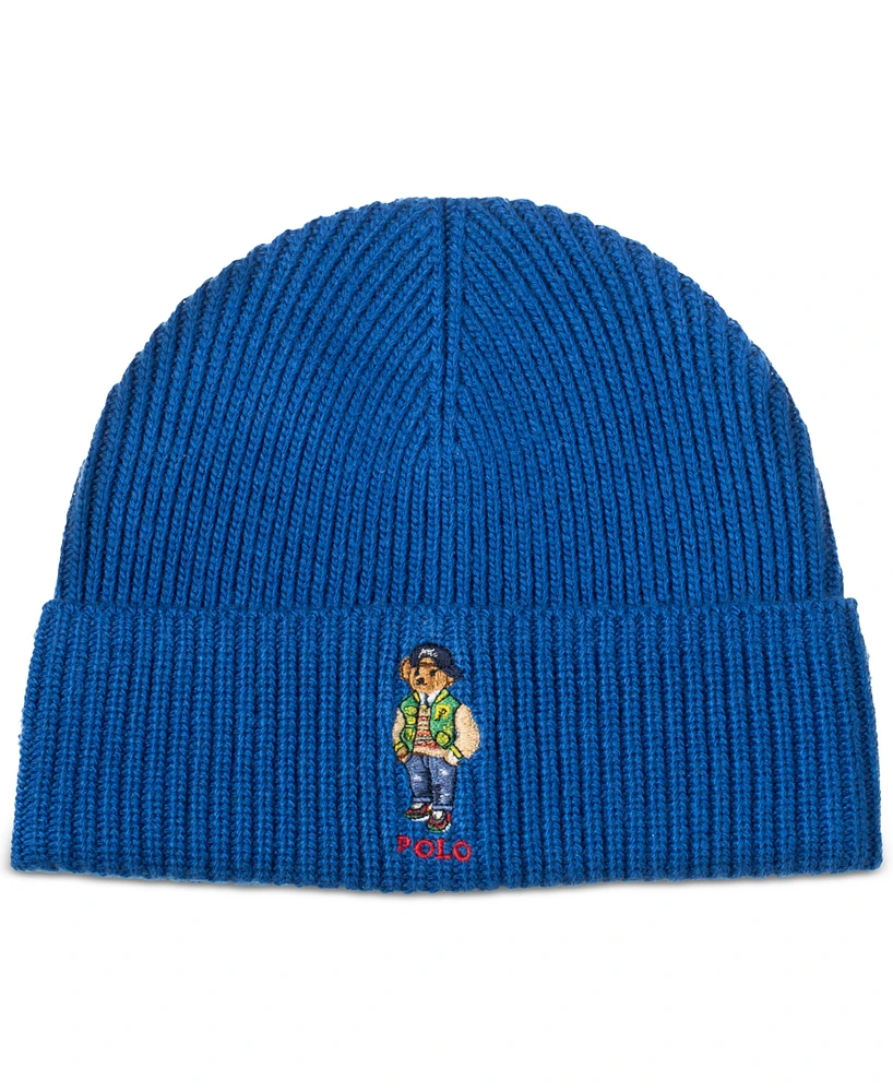 Polo Ralph Lauren Men's Signature Varsity Bear Beanie