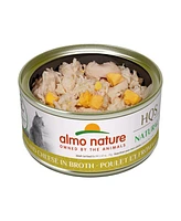 Almo Nature Hqs Natural Cat 24pk (2.47oz): Chicken & Cheese In Broth