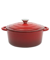 Gibson Home Addlestone Quart Enamel Cast Iron Dutch Oven