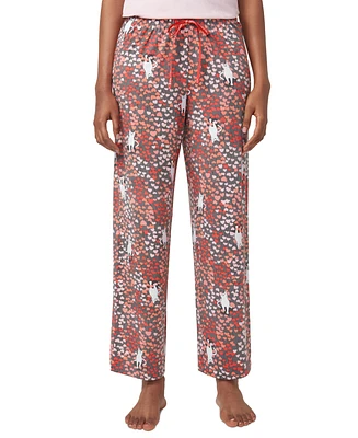 Hue Women's Kitty's Heart Garden Pajama Pants