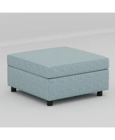 Simplie Fun Armless Seat for Modular Sectional Sofa, Convertible Sofa Seat With Storage, Sleeper Sectional Sofa Set