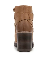 Naturalizer Madalynn-Strap Water Resistant Lug Sole Booties