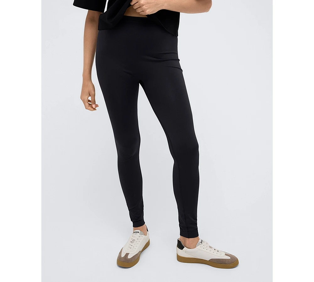 Kenneth Cole Women's Seamless Full-Length Leggings