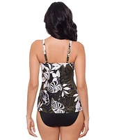 Miraclesuit Womens Elle Dorado Love Knot Tankini Top Bottoms