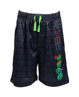 Teenage Mutant Ninja Turtles Boys T-Shirt Tank Top and Shorts 3 Piece Outfit Set