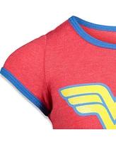 Dc Comics Girls Justice League 3 Pack T-Shirts