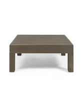 Brava X-Back Corner Bench-l With Coffee Table